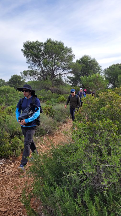 Jeff on a hike — Warrior Program, Cohort 01